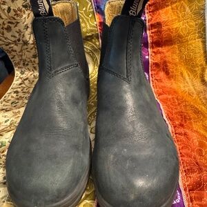 Blundstone Women's Black Leather Chelsea Boots, AU 5.5, US 8.5, EU 38.5